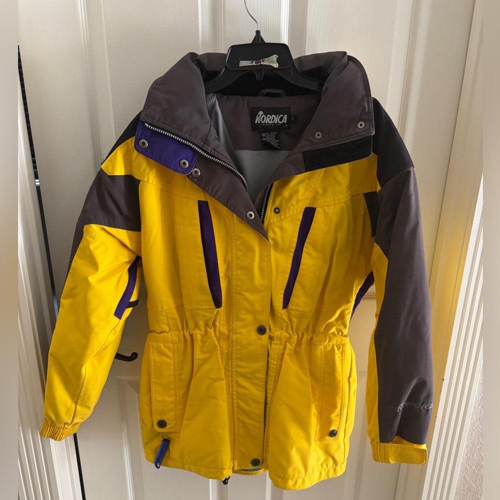 Nordica Yellow and Gray Jacket